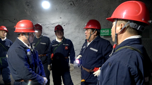 10.2今天宫总到集贤矿