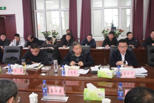 11月6日，，，，，，，，公司调研组到东保卫矿开展技术经济一体化